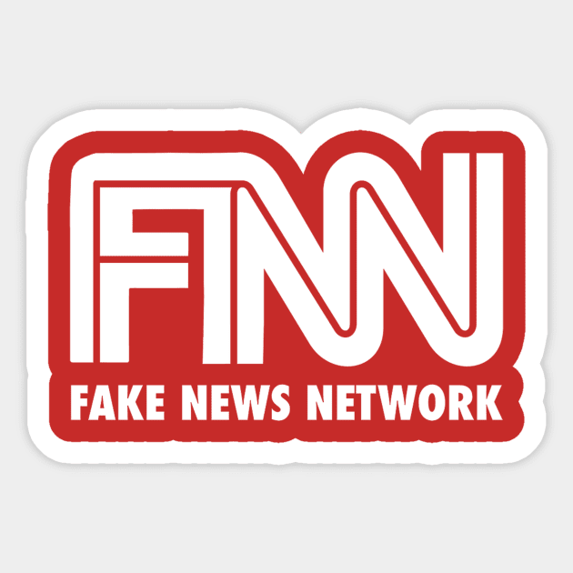 Fake News Network - FNN Sticker by conservapunk